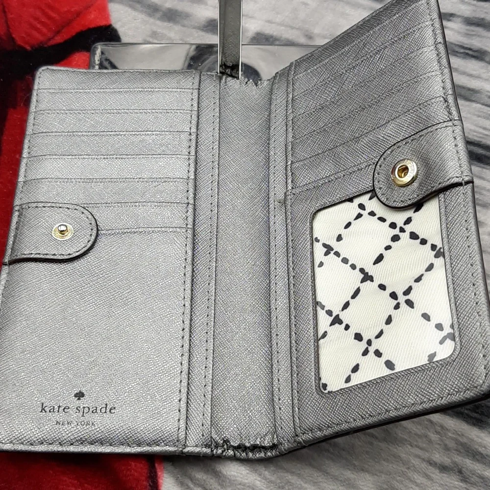 Kate Spade New York Silver Wallet